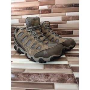 OBOZ Trail Hiking Boots Womens Size 9.5 W  Waterproof Gray Sawtooth